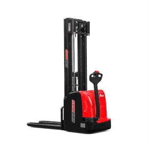 1200 kg electric stacker with triplex mast