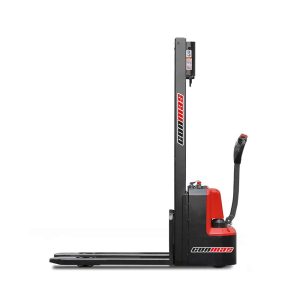 1000 kg electric stacker with duplex mast